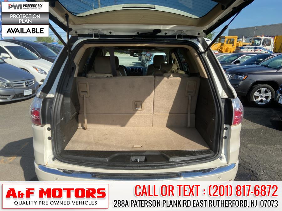 2012 GMC Acadia AWD 4dr Denali, available for sale in East Rutherford, New Jersey | A&F Motors LLC. East Rutherford, New Jersey 2012 GMC Acadia AWD 4dr Denali, available for sale in East Rutherford, New Jersey | A&F Motors LLC. East Rutherford, New Jersey