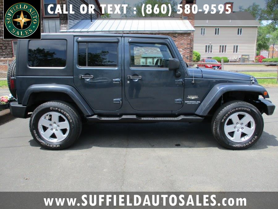 2007 Jeep Wrangler 4WD 4dr Unlimited Sahara, available for sale in Suffield, Connecticut | Suffield Auto LLC. Suffield, Connecticut