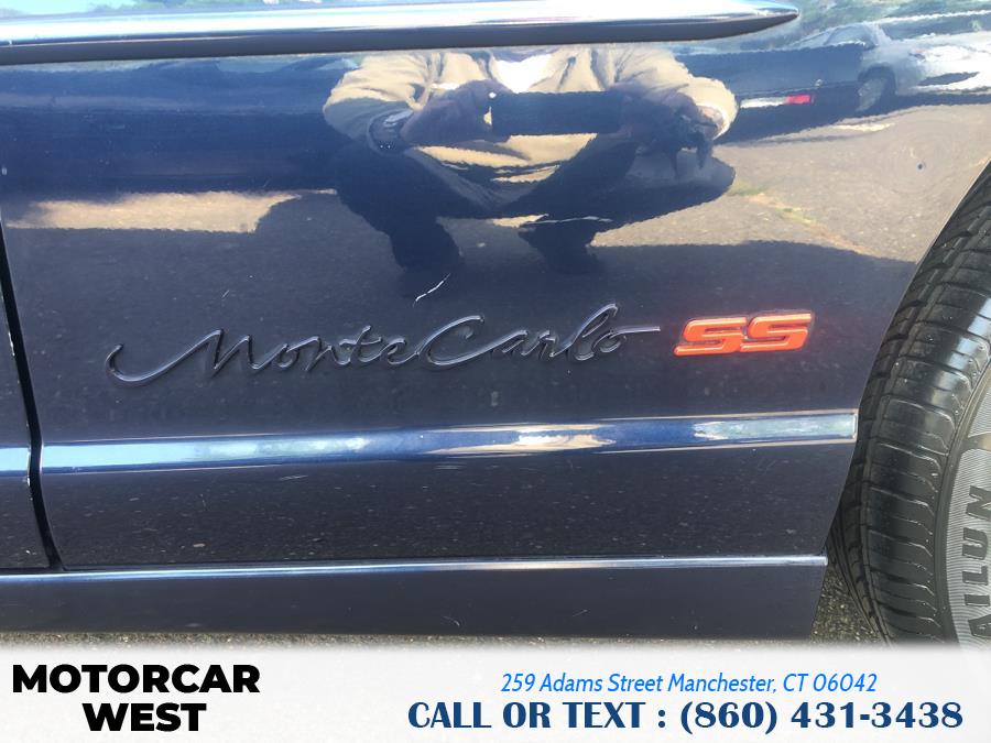 Used Chevrolet Monte Carlo 2dr Cpe SS 2002 | Motorcar West. Manchester, Connecticut Used Chevrolet Monte Carlo 2dr Cpe SS 2002 | Motorcar West. Manchester, Connecticut