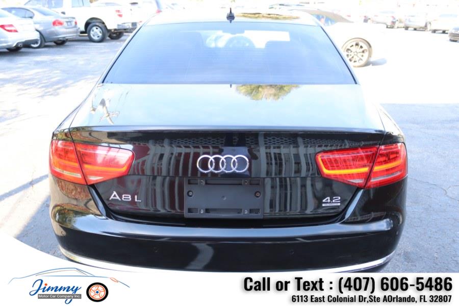 Used Audi A8 L 4dr Sdn 2011 | Jimmy Motor Car Company Inc. Orlando, Florida Used Audi A8 L 4dr Sdn 2011 | Jimmy Motor Car Company Inc. Orlando, Florida