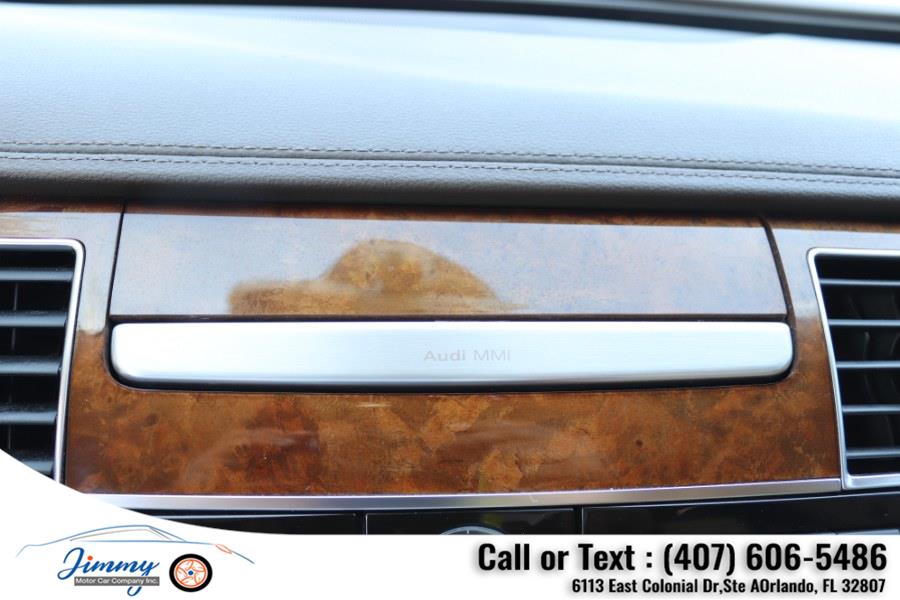 Used Audi A8 L 4dr Sdn 2011 | Jimmy Motor Car Company Inc. Orlando, Florida Used Audi A8 L 4dr Sdn 2011 | Jimmy Motor Car Company Inc. Orlando, Florida