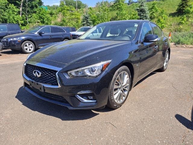 Used Infiniti Q50 3.0t LUXE 2018 | Blasius Federal Road. Brookfield, Connecticut Used Infiniti Q50 3.0t LUXE 2018 | Blasius Federal Road. Brookfield, Connecticut