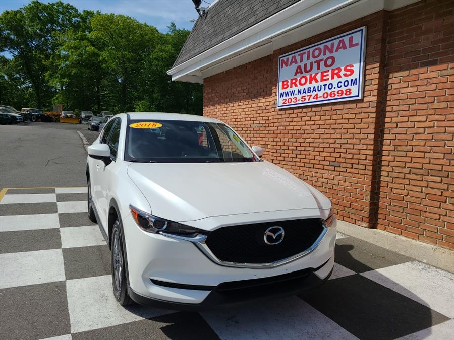2018 Mazda CX-5 Sport AWD, available for sale in Waterbury, Connecticut | National Auto Brokers, Inc.. Waterbury, Connecticut