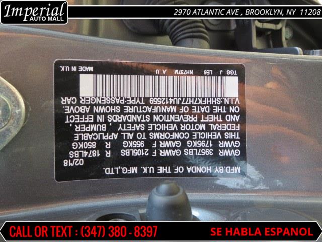 Used Honda Civic Hatchback EX-L Navi CVT 2018 | Imperial Auto Mall. Brooklyn, New York Used Honda Civic Hatchback EX-L Navi CVT 2018 | Imperial Auto Mall. Brooklyn, New York