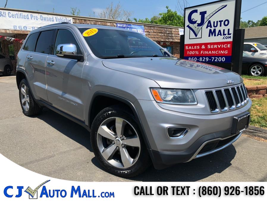 2015 Jeep Grand Cherokee 4WD 4dr Limited, available for sale in Bristol, Connecticut | CJ Auto Mall. Bristol, Connecticut
