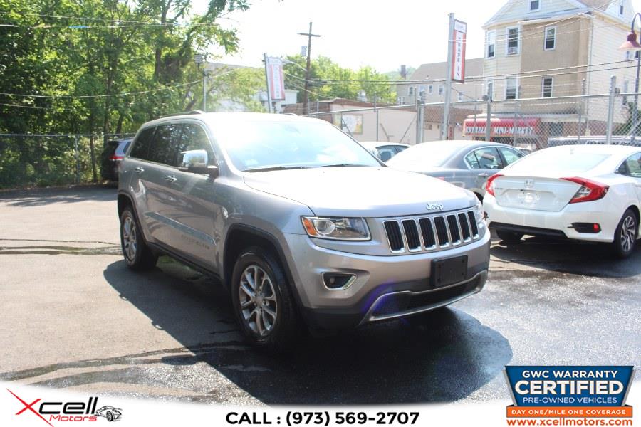2014 Jeep Grand Cherokee 4WD 4dr Limited, available for sale in Paterson, New Jersey | Xcell Motors LLC. Paterson, New Jersey