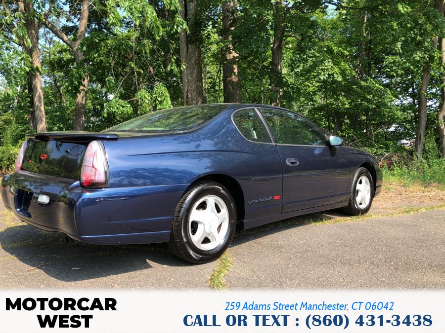 Used Chevrolet Monte Carlo 2dr Cpe SS 2002 | Motorcar West. Manchester, Connecticut Used Chevrolet Monte Carlo 2dr Cpe SS 2002 | Motorcar West. Manchester, Connecticut
