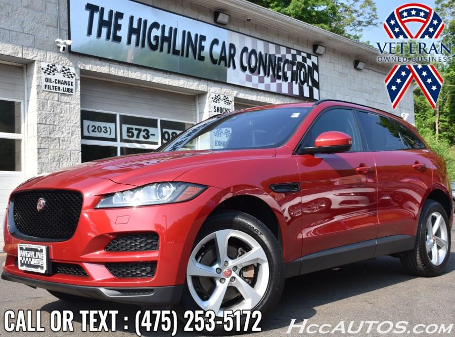 2018 Jaguar F-PACE 25t Premium AWD, available for sale in Waterbury, Connecticut | Highline Car Connection. Waterbury, Connecticut