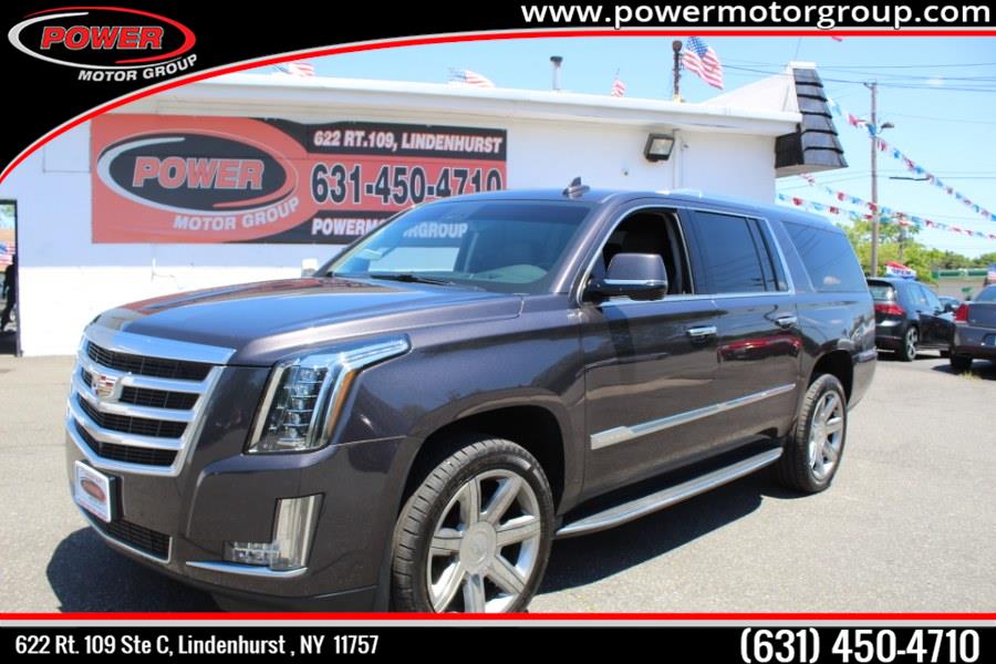 2015 Cadillac Escalade ESV 4WD 4dr Luxury, available for sale in Lindenhurst, New York | Power Motor Group. Lindenhurst, New York