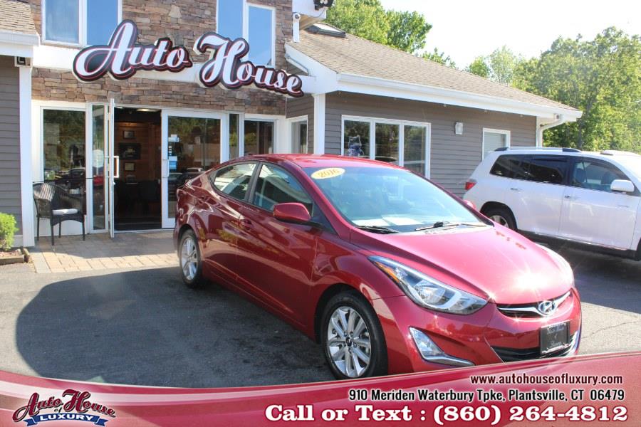 2016 Hyundai Elantra 4dr Sdn Auto SE (Alabama Plant), available for sale in Plantsville, Connecticut | Auto House of Luxury. Plantsville, Connecticut 2016 Hyundai Elantra 4dr Sdn Auto SE (Alabama Plant), available for sale in Plantsville, Connecticut | Auto House of Luxury. Plantsville, Connecticut