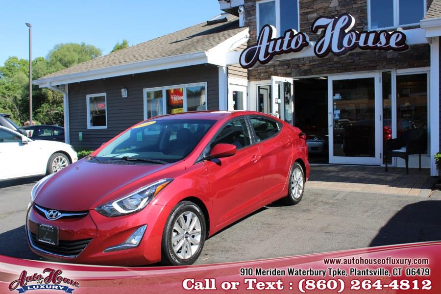 Used Hyundai Elantra 4dr Sdn Auto SE (Alabama Plant) 2016 | Auto House of Luxury. Plantsville, Connecticut