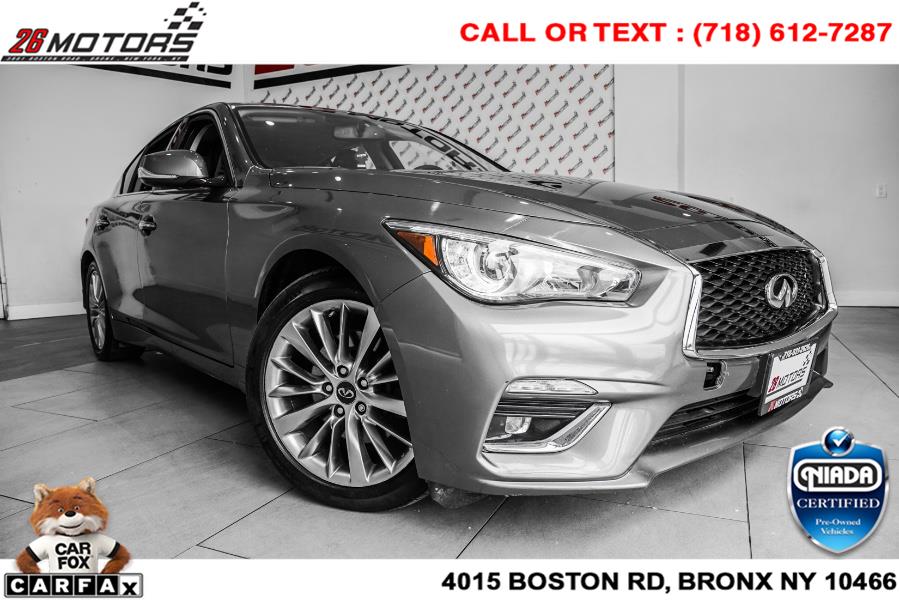 Used INFINITI Q50 3.0t LUXE AWD 2018 | 26 Motors Corp. Bronx, New York Used INFINITI Q50 3.0t LUXE AWD 2018 | 26 Motors Corp. Bronx, New York