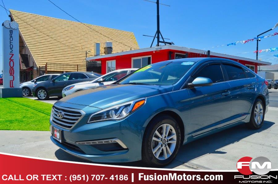 Used Hyundai Sonata 4dr Sdn 2.4L SE 2015 | Fusion Motors Inc. Moreno Valley, California Used Hyundai Sonata 4dr Sdn 2.4L SE 2015 | Fusion Motors Inc. Moreno Valley, California