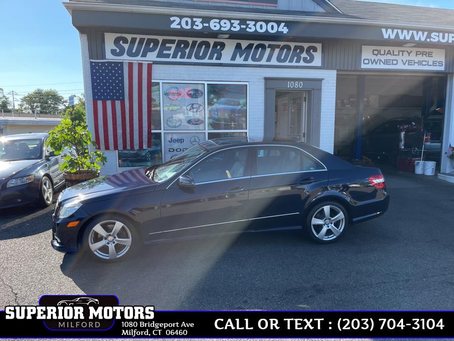 2011 Mercedes-Benz E CLASS E-Class 350 4dr Sdn E 350 Sport 4MATIC, available for sale in Milford, Connecticut | Superior Motors LLC. Milford, Connecticut