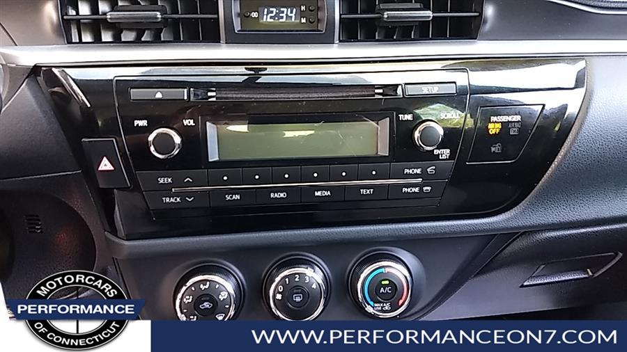 2015 Toyota Corolla 4dr Sdn Auto L (Natl), available for sale in Wilton, Connecticut | Performance Motor Cars Of Connecticut LLC. Wilton, Connecticut 2015 Toyota Corolla 4dr Sdn Auto L (Natl), available for sale in Wilton, Connecticut | Performance Motor Cars Of Connecticut LLC. Wilton, Connecticut