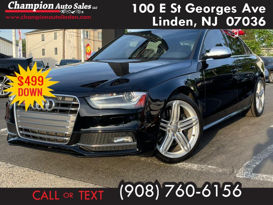 2015 Audi S4 4dr Sdn S Tronic Premium Plus, available for sale in Linden, New Jersey | Champion Auto Sales. Linden, New Jersey 2015 Audi S4 4dr Sdn S Tronic Premium Plus, available for sale in Linden, New Jersey | Champion Auto Sales. Linden, New Jersey
