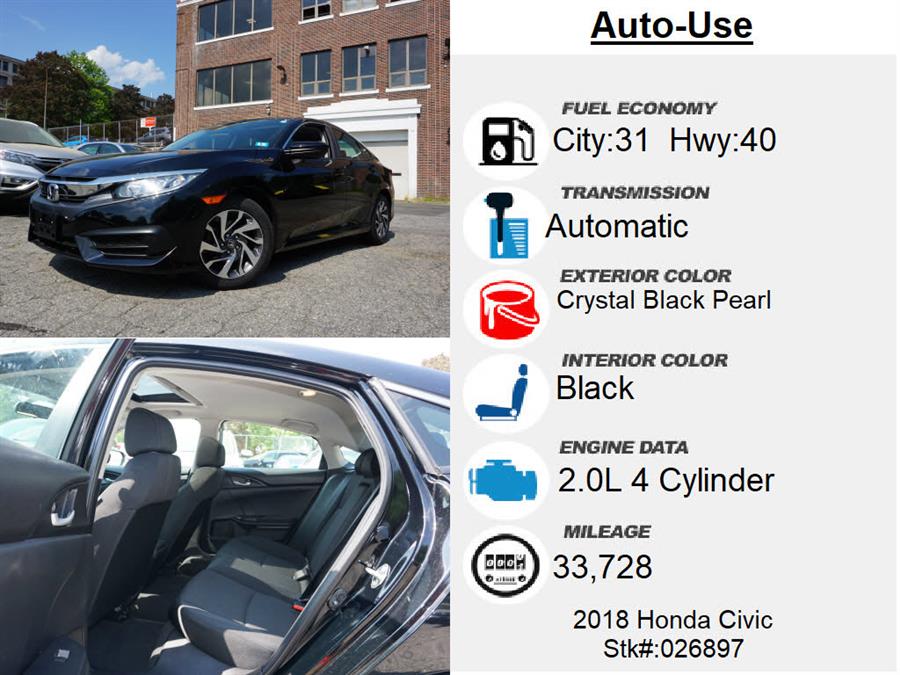 Used Honda Civic EX 2018 | Autouse. Andover, Massachusetts Used Honda Civic EX 2018 | Autouse. Andover, Massachusetts