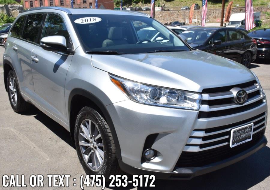 Used Toyota Highlander XLE V6 AWD 2018 | Highline Car Connection. Waterbury, Connecticut Used Toyota Highlander XLE V6 AWD 2018 | Highline Car Connection. Waterbury, Connecticut