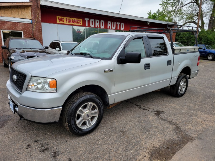 2006 Ford F-150 XLT Super Crew 4WD 5.4 B8 Triton, available for sale in East Windsor, Connecticut | Toro Auto. East Windsor, Connecticut