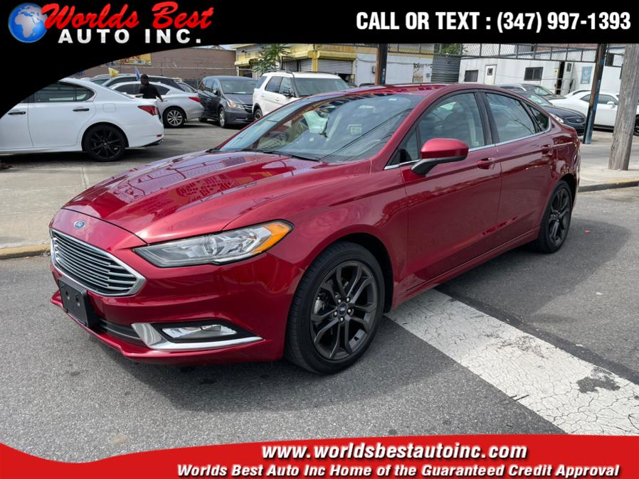 2018 Ford Fusion SE FWD, available for sale in Brooklyn, New York | Worlds Best Auto Inc. Brooklyn, New York