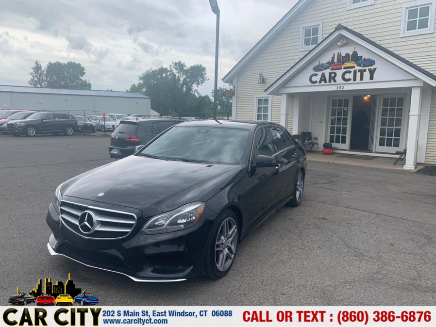 2015 Mercedes-Benz E-Class 4dr Sdn E350 Sport 4MATIC, available for sale in East Windsor, Connecticut | Car City LLC. East Windsor, Connecticut