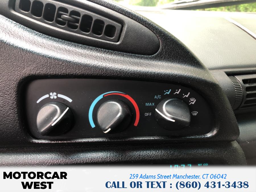Used Chevrolet Camaro 2dr Coupe Z28 1994 | Motorcar West. Manchester, Connecticut Used Chevrolet Camaro 2dr Coupe Z28 1994 | Motorcar West. Manchester, Connecticut