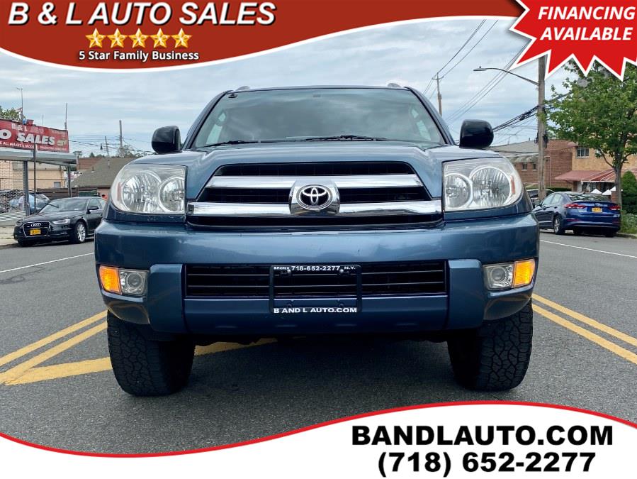 2005 Toyota 4Runner 4dr SR5 V6 Auto 4WD, available for sale in Bronx, New York | B & L Auto Sales LLC. Bronx, New York 2005 Toyota 4Runner 4dr SR5 V6 Auto 4WD, available for sale in Bronx, New York | B & L Auto Sales LLC. Bronx, New York