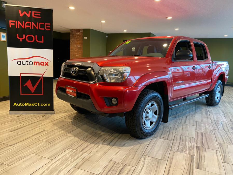 2014 Toyota Tacoma 4WD Double Cab V6 AT (Natl), available for sale in West Hartford, Connecticut | AutoMax. West Hartford, Connecticut