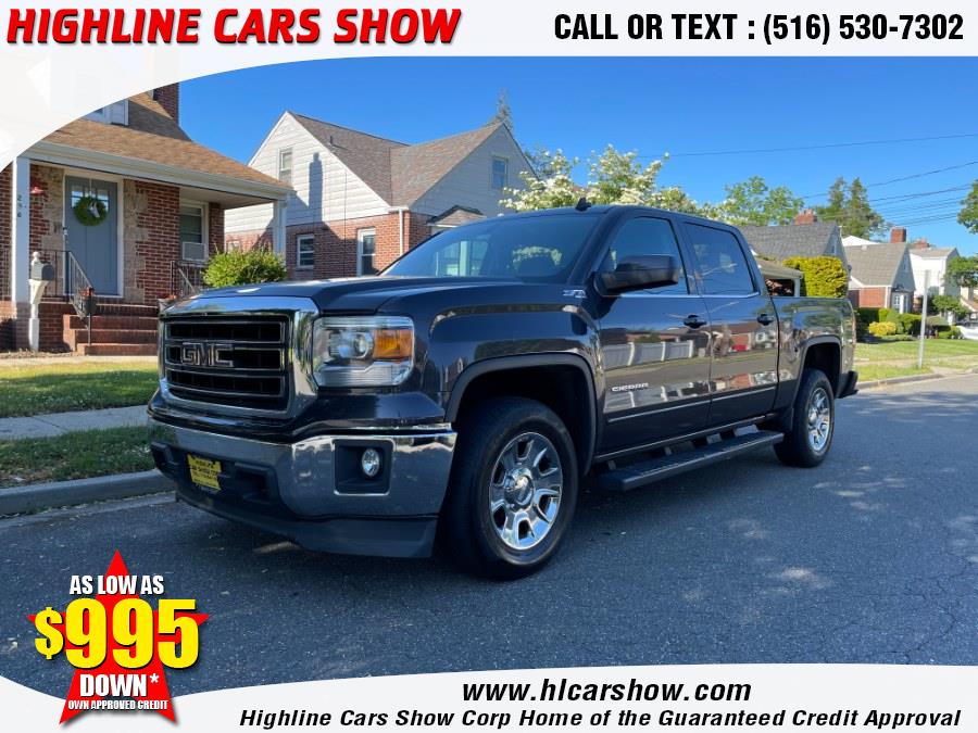 2014 GMC Sierra 1500 4WD Crew Cab 143.5" SLE, available for sale in West Hempstead, New York | Highline Cars Show Corp. West Hempstead, New York