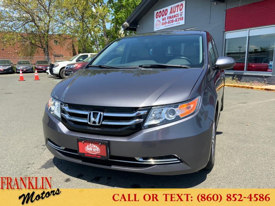 2015 Honda Odyssey 5dr EX-L, available for sale in Hartford, Connecticut | Franklin Motors Auto Sales LLC. Hartford, Connecticut