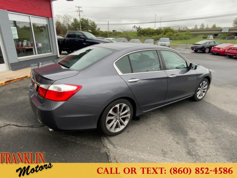 2013 Honda Accord Sdn 4dr I4 CVT Sport, available for sale in Hartford, Connecticut | Franklin Motors Auto Sales LLC. Hartford, Connecticut 2013 Honda Accord Sdn 4dr I4 CVT Sport, available for sale in Hartford, Connecticut | Franklin Motors Auto Sales LLC. Hartford, Connecticut