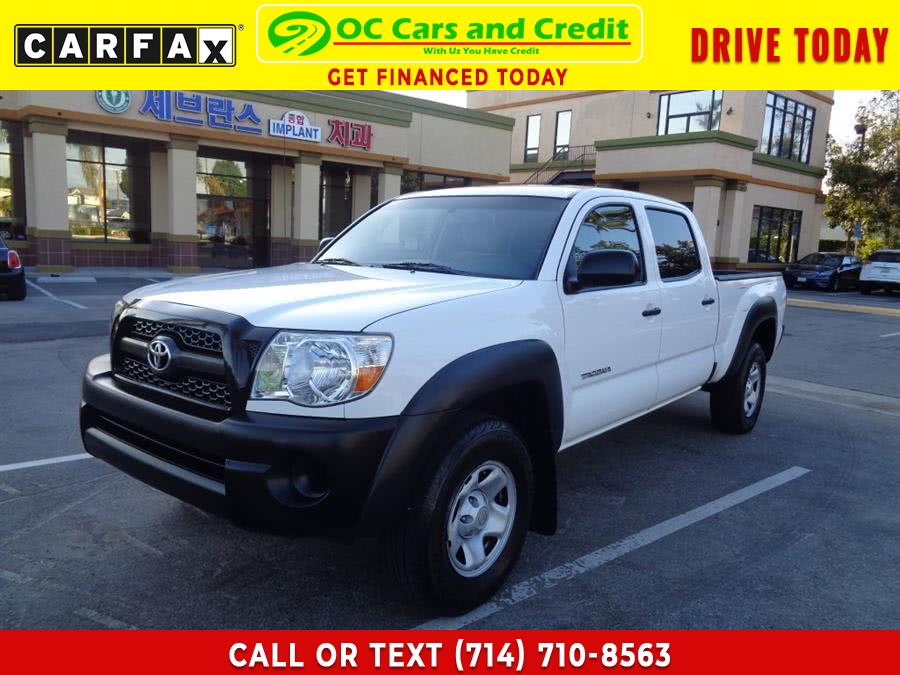 2011 Toyota Tacoma DOUBLE CAB PRERUNNER LONG BED, available for sale in Garden Grove, California | OC Cars and Credit. Garden Grove, California