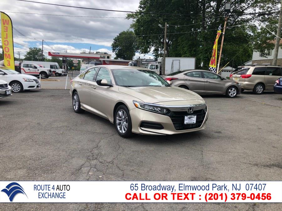 Used Honda Accord Sedan LX 1.5T CVT 2018 | Route 4 Auto Exchange. Elmwood Park, New Jersey Used Honda Accord Sedan LX 1.5T CVT 2018 | Route 4 Auto Exchange. Elmwood Park, New Jersey