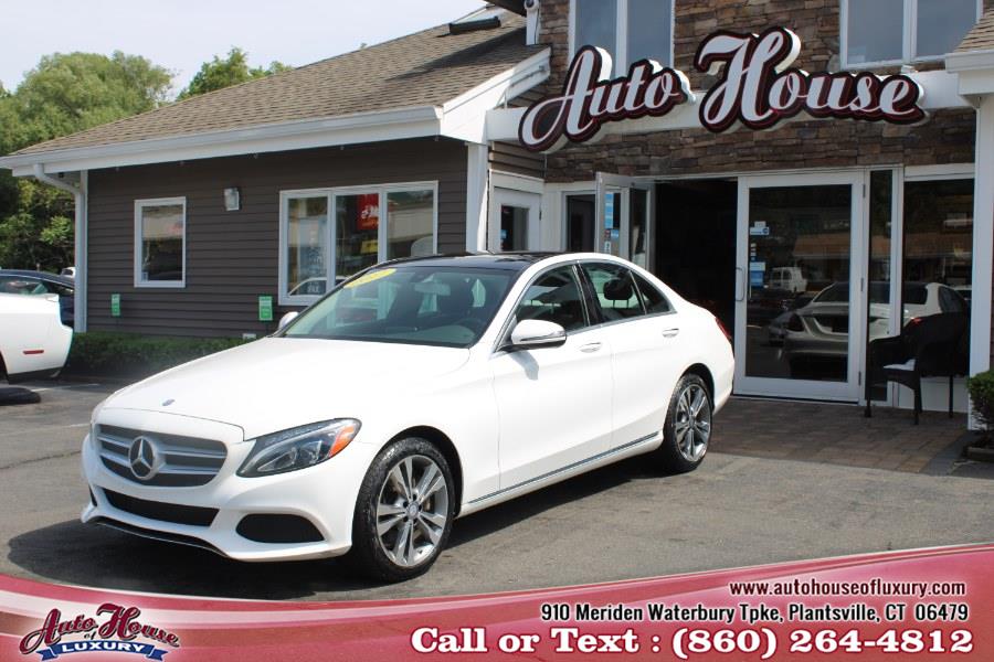 2017 Mercedes-Benz C-Class C 300 4MATIC Sedan with Luxury Pkg, available for sale in Plantsville, Connecticut | Auto House of Luxury. Plantsville, Connecticut