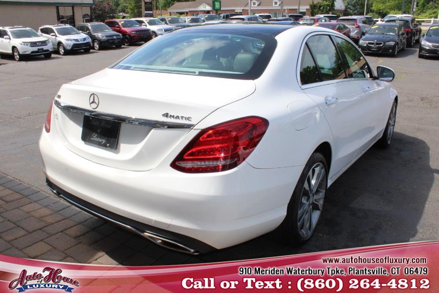 2017 Mercedes-Benz C-Class C 300 4MATIC Sedan with Luxury Pkg, available for sale in Plantsville, Connecticut | Auto House of Luxury. Plantsville, Connecticut 2017 Mercedes-Benz C-Class C 300 4MATIC Sedan with Luxury Pkg, available for sale in Plantsville, Connecticut | Auto House of Luxury. Plantsville, Connecticut