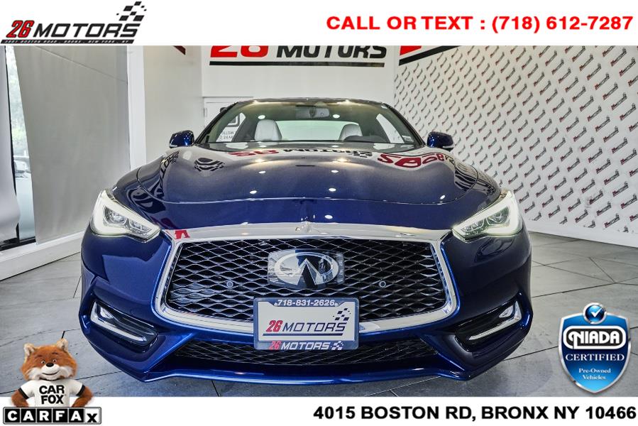 Used INFINITI Q60 RED SPORT 400 AWD 2018 | 26 Motors Corp. Bronx, New York Used INFINITI Q60 RED SPORT 400 AWD 2018 | 26 Motors Corp. Bronx, New York
