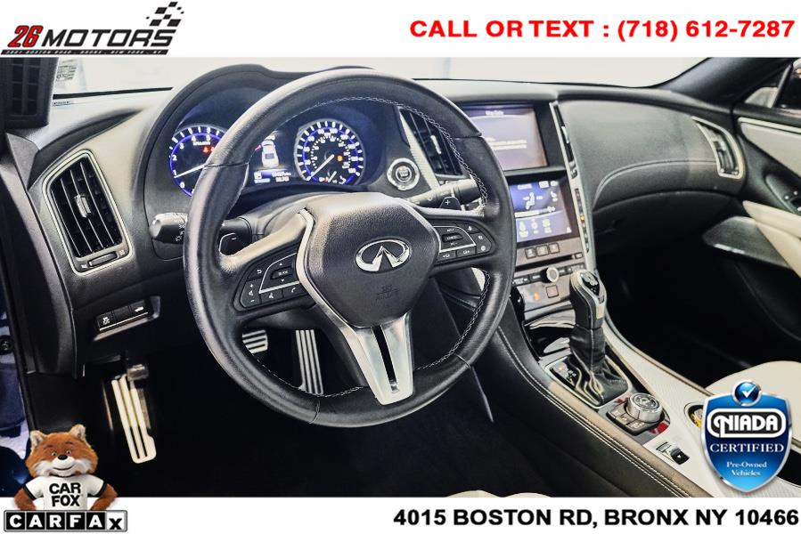 Used INFINITI Q60 RED SPORT 400 AWD 2018 | 26 Motors Corp. Bronx, New York Used INFINITI Q60 RED SPORT 400 AWD 2018 | 26 Motors Corp. Bronx, New York