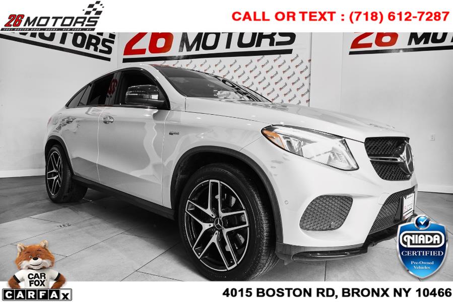 Used Mercedes-Benz GLE AMG GLE 43 4MATIC Coupe 2018 | 26 Motors Corp. Bronx, New York Used Mercedes-Benz GLE AMG GLE 43 4MATIC Coupe 2018 | 26 Motors Corp. Bronx, New York