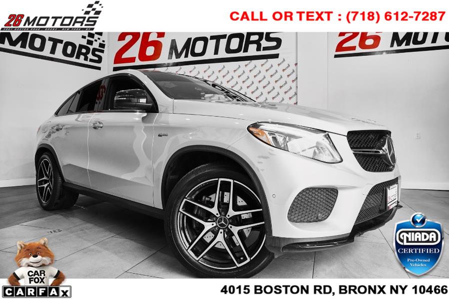 Used Mercedes-Benz GLE AMG GLE 43 4MATIC Coupe 2018 | 26 Motors Corp. Bronx, New York Used Mercedes-Benz GLE AMG GLE 43 4MATIC Coupe 2018 | 26 Motors Corp. Bronx, New York