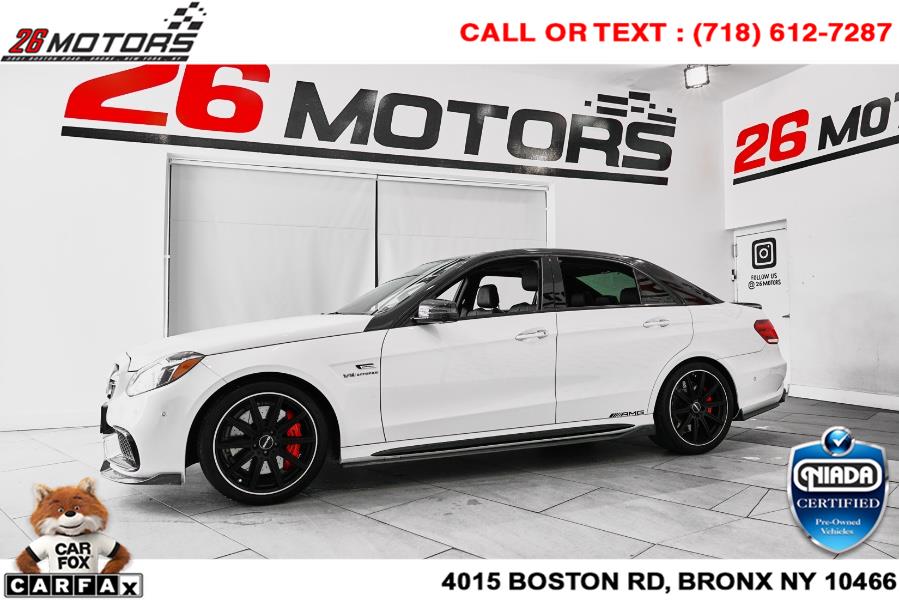 Used Mercedes-Benz E-Class 4dr Sdn AMG E 63 S 4MATIC 2016 | 26 Motors Corp. Bronx, New York Used Mercedes-Benz E-Class 4dr Sdn AMG E 63 S 4MATIC 2016 | 26 Motors Corp. Bronx, New York