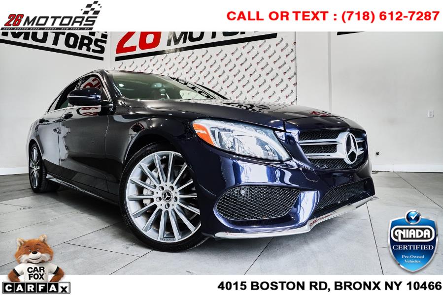 Used Mercedes-Benz C-Class C 300 Sedan 2017 | 26 Motors Corp. Bronx, New York Used Mercedes-Benz C-Class C 300 Sedan 2017 | 26 Motors Corp. Bronx, New York