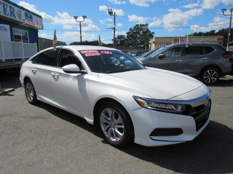 Used Honda Accord Sedan LX 1.5T CVT 2018 | NJ Used Cars Center. Irvington, New Jersey Used Honda Accord Sedan LX 1.5T CVT 2018 | NJ Used Cars Center. Irvington, New Jersey