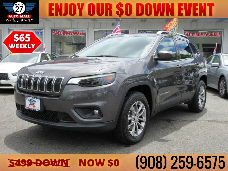 2019 Jeep Cherokee Latitude Plus 4x4, available for sale in Linden, New Jersey | Route 27 Auto Mall. Linden, New Jersey