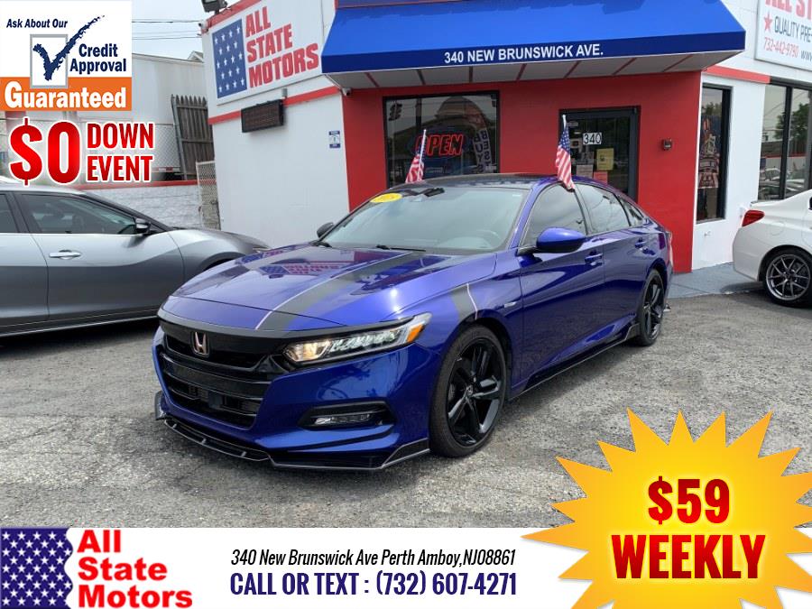 2018 Honda Accord Sedan Sport 1.5T CVT, available for sale in Perth Amboy, New Jersey | All State Motor Inc. Perth Amboy, New Jersey