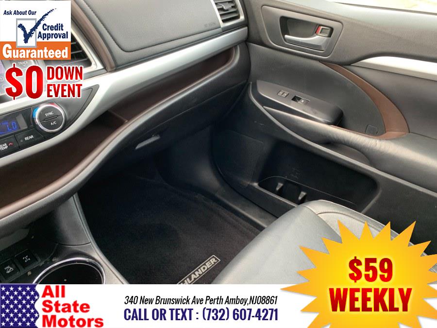 2015 Toyota Highlander AWD 4dr V6 XLE (Natl), available for sale in Perth Amboy, New Jersey | All State Motor Inc. Perth Amboy, New Jersey 2015 Toyota Highlander AWD 4dr V6 XLE (Natl), available for sale in Perth Amboy, New Jersey | All State Motor Inc. Perth Amboy, New Jersey