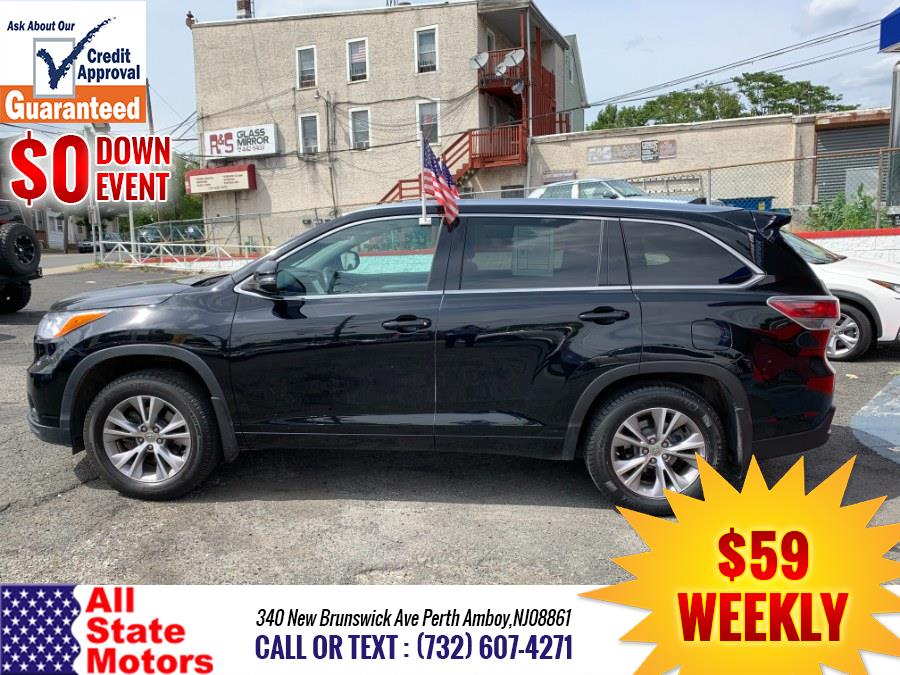 2015 Toyota Highlander AWD 4dr V6 XLE (Natl), available for sale in Perth Amboy, New Jersey | All State Motor Inc. Perth Amboy, New Jersey 2015 Toyota Highlander AWD 4dr V6 XLE (Natl), available for sale in Perth Amboy, New Jersey | All State Motor Inc. Perth Amboy, New Jersey