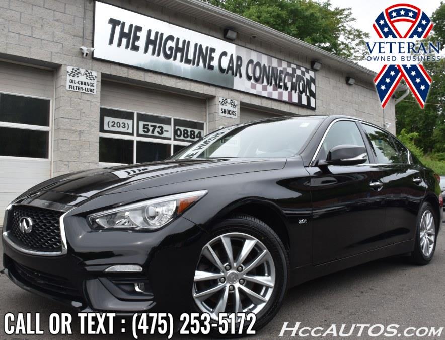 2018 INFINITI Q50 2.0t  AWD, available for sale in Waterbury, Connecticut | Highline Car Connection. Waterbury, Connecticut