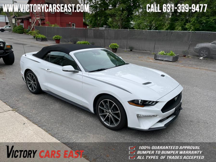 Used Ford Mustang EcoBoost Premium Convertible 2019 | Victory Cars East LLC. Huntington, New York Used Ford Mustang EcoBoost Premium Convertible 2019 | Victory Cars East LLC. Huntington, New York