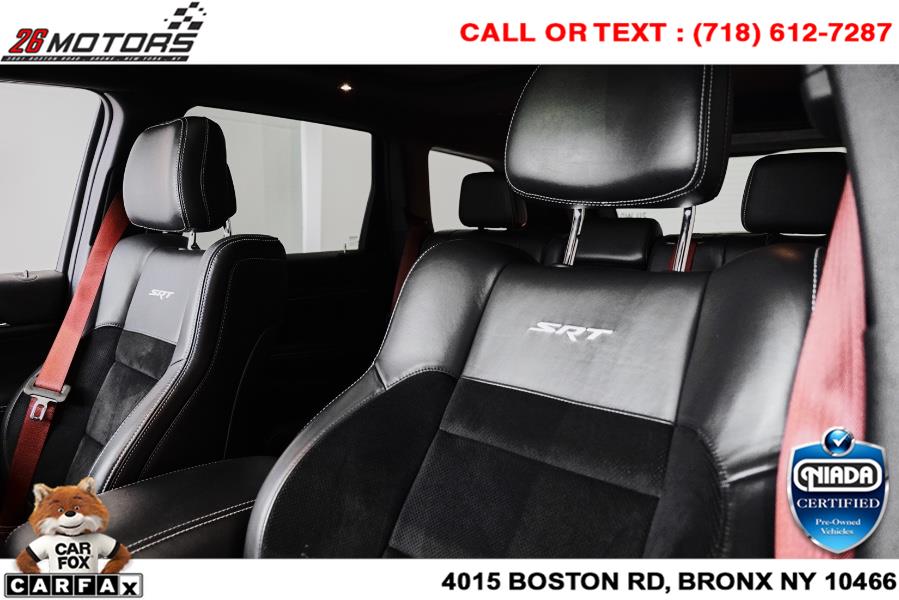 Used Jeep Grand Cherokee SRT 4x4 *Ltd Avail* 2018 | 26 Motors Corp. Bronx, New York Used Jeep Grand Cherokee SRT 4x4 *Ltd Avail* 2018 | 26 Motors Corp. Bronx, New York