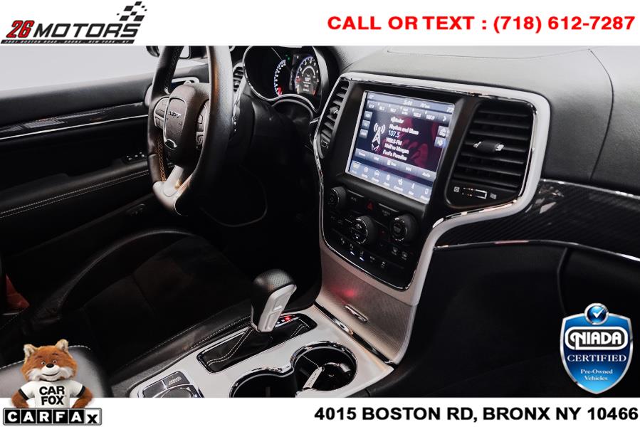 Used Jeep Grand Cherokee SRT 4x4 *Ltd Avail* 2018 | 26 Motors Corp. Bronx, New York Used Jeep Grand Cherokee SRT 4x4 *Ltd Avail* 2018 | 26 Motors Corp. Bronx, New York